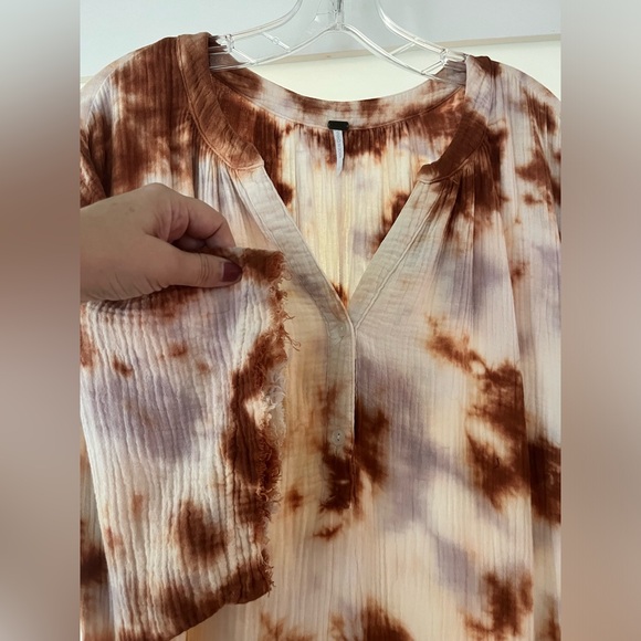 YFB Young Fabulous & Broke Baja Kaftan in Thistle Cosmic Wash M/L - Picture 3 of 8